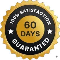 60-Day Money Back Guarantee Seal - Try IronBoost Risk-Free